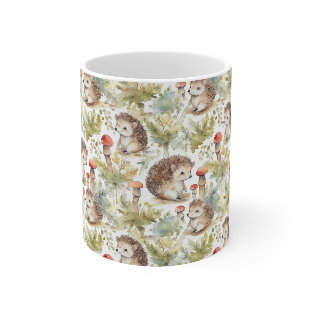 Cute Hedgehog Mug - Feeling Cute - Funny Gift - Hedgehog Spirit Animal