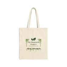 Load image into Gallery viewer, The Regrowth Project - Eco-Friendly 100% Cotton Tote Bag for Sustainable Living
